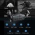 Night Vision Monocular 1080P Viewing Night Vision 5X Digital Zoom Goggles Infrared Illuminator Video Recording Monocular For Camping Surveillance Wildlife Viewi