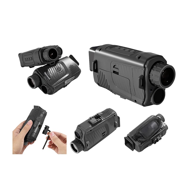 Night Vision Monocular NV007 Built-In Infrared Illuminator 1920x1080 Fhd Video