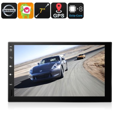 Продайте Promo 2 DIN Car Stereo для Nissan - GPS-навигатор, Android 6.0, Android-карты, поддержка Dongle для 3G, CAN BUS, Bluetooth, модели 2003 до 17