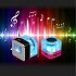 Nizhi tt 028  Mini USB MicroSD Card FM Radio LCD Display Speaker Music MP3 Player blue