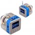 Nizhi tt 028  Mini USB MicroSD Card FM Radio LCD Display Speaker Music MP3 Player blue