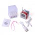 Nizhi tt 028  Mini USB MicroSD Card FM Radio LCD Display Speaker Music MP3 Player blue