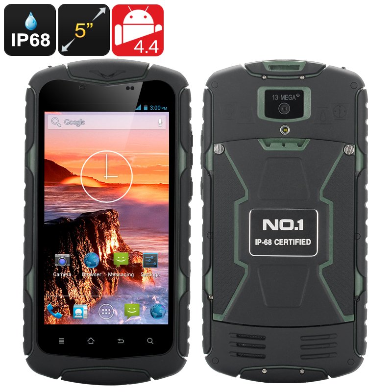 No.1 X1 Rugged Smartphone (Green)