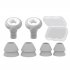 Noise Canceling Earplugs Replacement Quiet Soundproof Hearing Protection Silicone Sleep Ear Plug With Ear Cap ES200 blue
