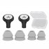 Noise Canceling Earplugs Replacement Quiet Soundproof Hearing Protection Silicone Sleep Ear Plug With Ear Cap ES200 pink