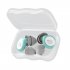 Noise Canceling Earplugs Replacement Quiet Soundproof Hearing Protection Silicone Sleep Ear Plug With Ear Cap ES200 pink