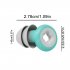 Noise Canceling Earplugs Replacement Quiet Soundproof Hearing Protection Silicone Sleep Ear Plug With Ear Cap ES200 pink