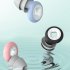 Noise Canceling Earplugs Replacement Quiet Soundproof Hearing Protection Silicone Sleep Ear Plug With Ear Cap ES200 pink