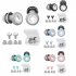 Noise Canceling Earplugs Replacement Quiet Soundproof Hearing Protection Silicone Sleep Ear Plug With Ear Cap ES200 pink