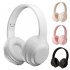 Noise Canceling Headset Stereo Sound Headphones Wireless Folding Gaming Headphones With Built in Microphone SD Card Slot For Office Trucker yellow