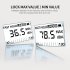 Noise Meter Digital Sound Level 30 130db Decibel Detector Audio Tester Black