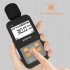 Noise Meter Digital Sound Level 30 130db Decibel Detector Audio Tester Black