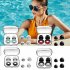 Noise Reduction Earplugs Water proof Reusable Soft Silicone Ear Plugs With Storage Box For Showering Swimming Surfing Sleeping Learning Green and white