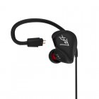 Noise isolating sport earphones delivering top grade audio quality  Removable audio cord and built in mic 
