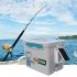 Noiseless Solar powered Oxygen Pump Oxygenator Aerator for Outdoor Fishing Fish Tank Aquarium Pearl White