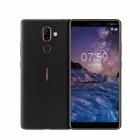 Nokia 7 Plus 4G LTE Smartphone   6 0 Inch  4GB RAM 64GB ROM  Snapdragon 660 Octa core  3800mAh   Black