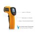 Non Contact Infrared Thermometer with Laser Targeting and LCD Display is a handy tool that gives you accurate surface temperature readings in less than a second