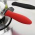 Non Slip Silicone Handle Holder Thicken Pots Pans Handle Parts Heat Insulation Sleeve red