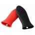 Non Slip Silicone Handle Holder Thicken Pots Pans Handle Parts Heat Insulation Sleeve red