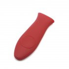 Non Slip Silicone Hot Handle Holder Potholder Cast Iron Skillet Grip Sleeve Cover Red