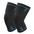 Non Slip Silicone Sports Knee Pads Support for Running Cycling Basketball black M