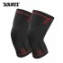 Non Slip Silicone Sports Knee Pads Support for Running Cycling Basketball red XL