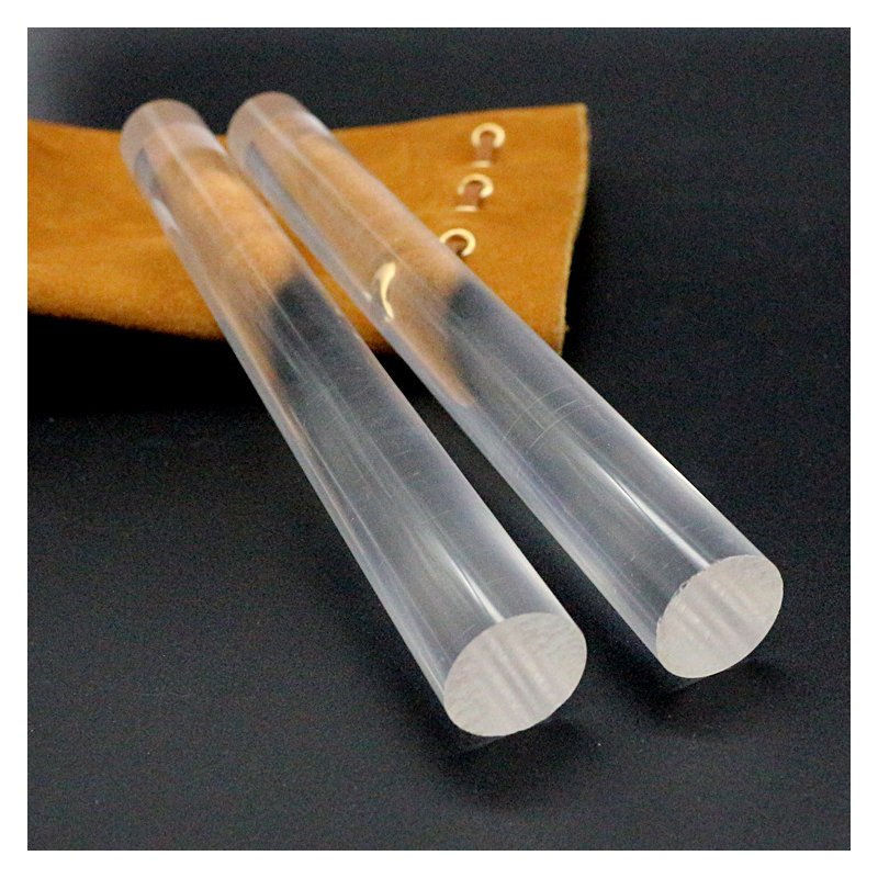 Wholesale Non Stick Clay Rolling Pin Clear Acrylic Round Tube Roller