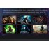Non lighting Gaming Headset Internet Cafe Headphone for PS4 Gaming Computer Switch Black blue PC