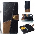 Stitching leather protective case for iphone 