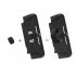 Non slip Bracket Protection Case Double Card Slot Design for Switch Protective Cover black
