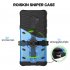 Non slip Protective Case Rugged Shockproof Robot Armor Mobile Phone Cover with Bracket for Samsung S9 Plus