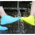Non slip Silicone Overshoes Reusable Waterproof Rainproof Shoes Covers Rose red S