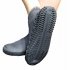 Non slip Silicone Overshoes Reusable Waterproof Rainproof Shoes Covers Black S