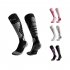 Non slip Warm Socks DWZ04 Breathable Wicking ATV Off road MTB Motocross Socks For Outdoor Skiing Running Sports Stockings  Wool Style  Rose Red 35 39