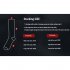 Non slip Warm Socks DWZ04 Breathable Wicking ATV Off road MTB Motocross Socks For Outdoor Skiing Running Sports Stockings  Wool Style  Rose Red 35 39