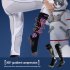 Non slip Warm Socks DWZ04 Breathable Wicking ATV Off road MTB Motocross Socks For Outdoor Skiing Running Sports Stockings  Wool Style  White Gray 35 39