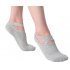 Non slip Yoga Socks Professional Pressure Socks Adult Dance Socks Shoes Rose red One size