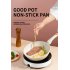 Non stick Frying  Pan Maifan Stone Cookware With Wood Handle Kitchen Pot Cookware 28cm