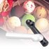 Non stick Ice Cream Scoop Portable Aluminum Spoon For Home Kitchen Accessories black