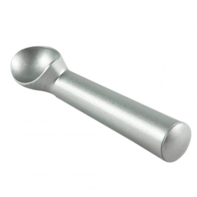 Non-stick Ice Cream Scoop Portable Aluminum Spoon For Home Kitchen Accessories Silver