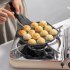 Non stick  Pan Mold Balls Cast Iron Octopus Balls Baking Pan Home Cooking Tools Black