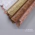 Nordic Style Solid Color Thermal Insulation Hollow Nonslip Placemat  Rose gold