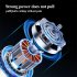 Nose Hair Trimmer Painless Ear Nose Hair Trimmer Cordless Water Proof Nose Hair Remover For Men Women black TYPE C charging