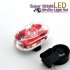 Notify drivers and other cyclists of your presence with this Super Bright LED Bicycle Light Set