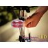Notify drivers and other cyclists of your presence with this Super Bright LED Bicycle Light Set