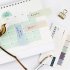 Novelty Gradient Sticky Notes Planner DIY Stickers Page Index Office School Supplies 8WR2