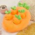 Novelty Snuffle Mat Rabbit Foraging Toys Small Animals Interactive Enrichment Toys For Ferret Chinchilla Guinea Pig Hamster Bunny Supplies small carrot