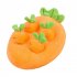 Novelty Snuffle Mat Rabbit Foraging Toys Small Animals Interactive Enrichment Toys For Ferret Chinchilla Guinea Pig Hamster Bunny Supplies small carrot