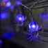 Novelty String Fairy Light 10 Spider LEDs Lamp for Halloween Xmas Festival Wedding Party Home Garden Decor