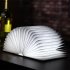 Novelty book shaped LED lamp is for a stylish addition to any room with 200 lumens it makes the perfect night light and uses environmentally friendly materials
